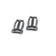 Chest BeltBuckle 25/20mm(pair)