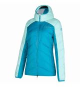 Titan Down Jkt W Crystal/Turquoise M