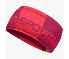 Diagonal Headband Sangria/Sunset one size